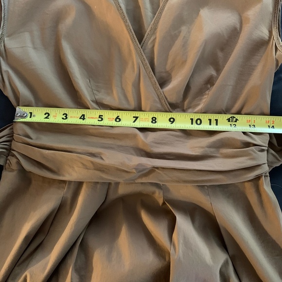 π Elegant Tan Blouse with an Elegant Flair β Classy with a Twist! β¨π - Picture 11 of 13